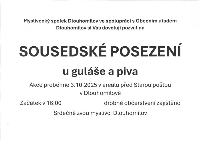 posezení