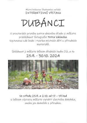Výstava Dubánci